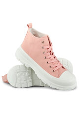 Sportiniai batai moterims 7721, rožiniai цена и информация | Спортивная обувь, кроссовки для женщин | pigu.lt
