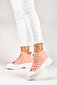 Sportiniai batai moterims 7721, rožiniai kaina ir informacija | Sportiniai bateliai, kedai moterims | pigu.lt
