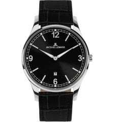 Laikrodis vyrams Jacques Lemans 1-2128A kaina ir informacija | Vyriški laikrodžiai | pigu.lt