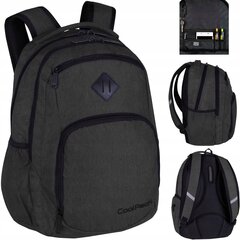 Mokyklinė kuprinė CoolPack Snow Black, 30 l цена и информация | Школьные рюкзаки, спортивные сумки | pigu.lt