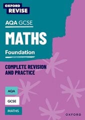 Oxford Revise: AQA GCSE Mathematics: Foundation 1 kaina ir informacija | Knygos paaugliams ir jaunimui | pigu.lt