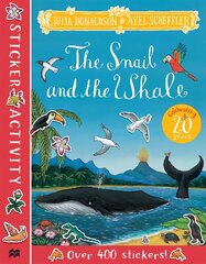 Snail and the Whale Sticker Book цена и информация | Книги для самых маленьких | pigu.lt
