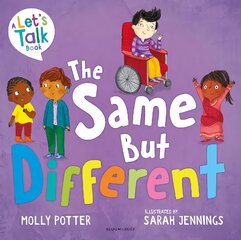 Same But Different: A Let's Talk picture book to help young children understand diversity цена и информация | Книги для подростков  | pigu.lt