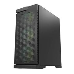 Darkflash DK361 computer case + 4 fans (black) цена и информация | Корпуса | pigu.lt