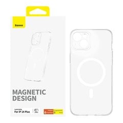 Магнитный чехол Baseus OS-Lucent Series для iPhone 14 Pro Max, прозрачный цена и информация | Чехлы для телефонов | pigu.lt