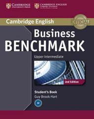 Business Benchmark Upper Intermediate Business Vantage Student's Book 2nd Revised edition цена и информация | Пособия по изучению иностранных языков | pigu.lt