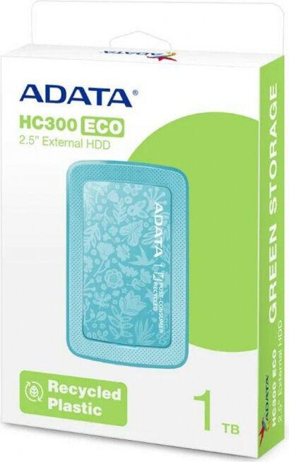 Adata Eco HC300 kaina ir informacija | Išoriniai kietieji diskai (SSD, HDD) | pigu.lt