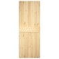 Durys, 85x210cm, pušies medienos masyvas kaina ir informacija | Vidaus durys | pigu.lt