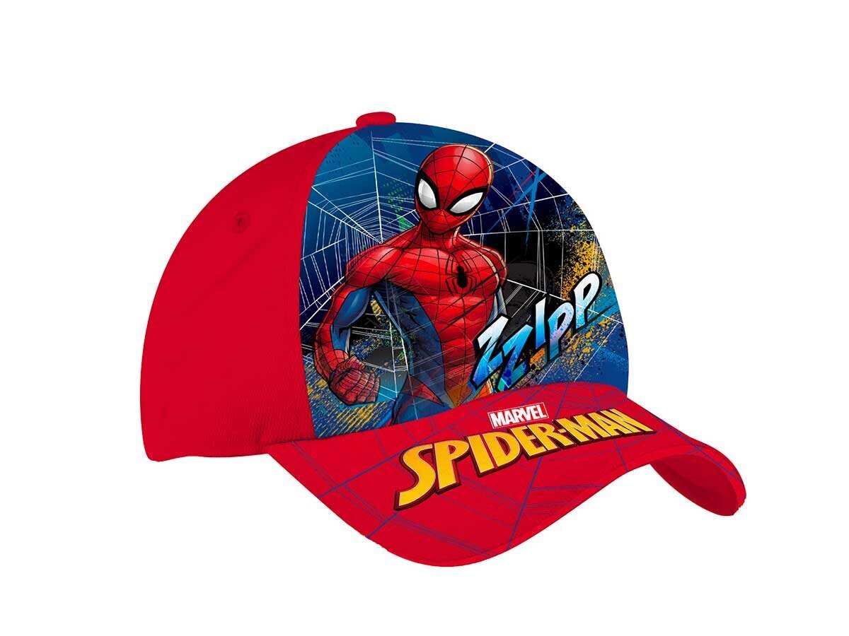 Kepurė su snapeliu berniukams Spiderman kaina ir informacija | Kepurės, pirštinės, šalikai berniukams | pigu.lt