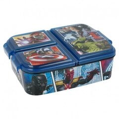 Sumuštinių dėžutė Avengers, mėlyna kaina ir informacija | Maisto saugojimo  indai | pigu.lt