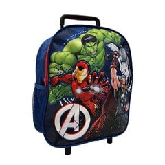 Kuprinė ant ratukų Keršytojai (Marvel Avengers) kaina ir informacija | Kuprinės mokyklai, sportiniai maišeliai | pigu.lt