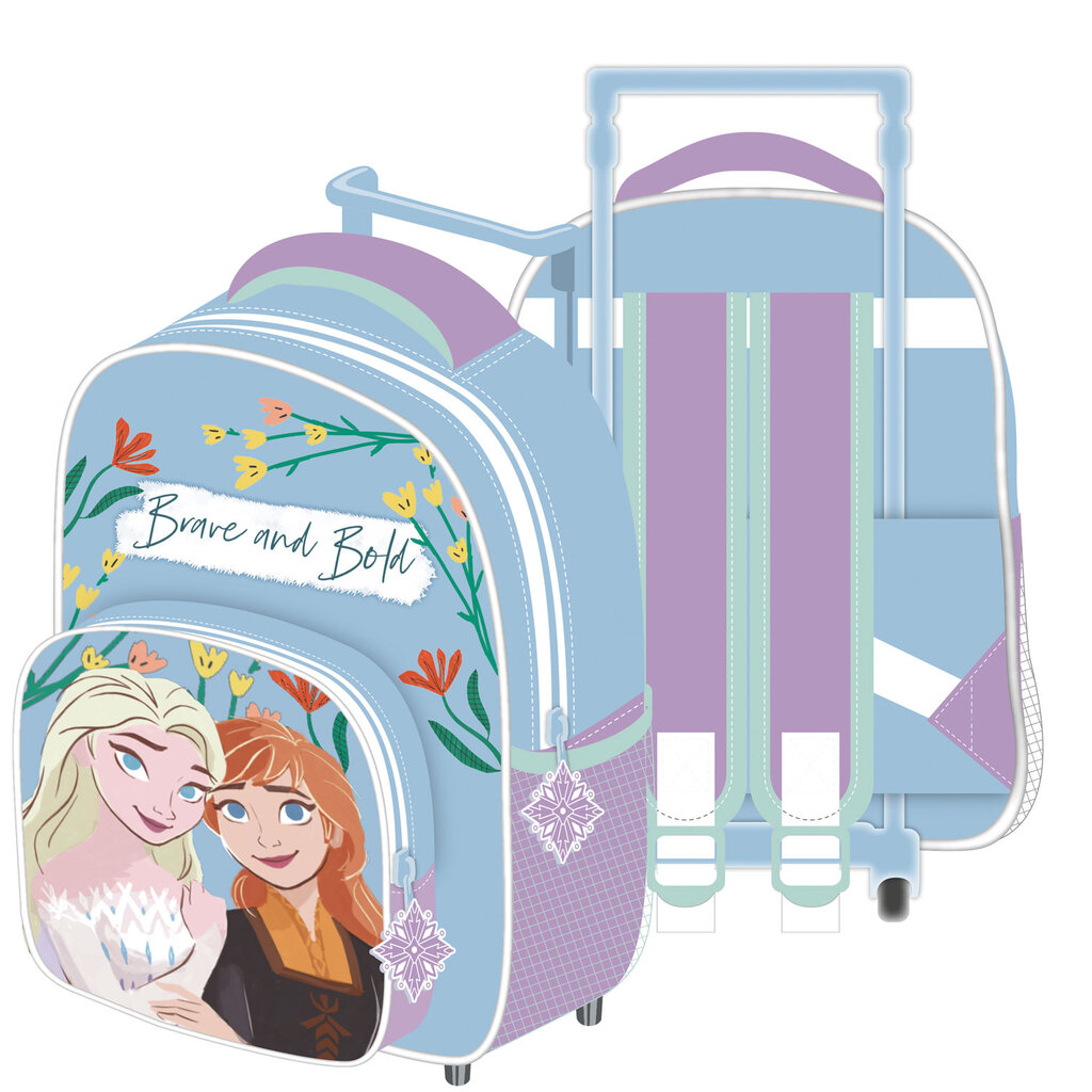 Frozen lagaminas ant ratukų kaina ir informacija | Kuprinės mokyklai, sportiniai maišeliai | pigu.lt