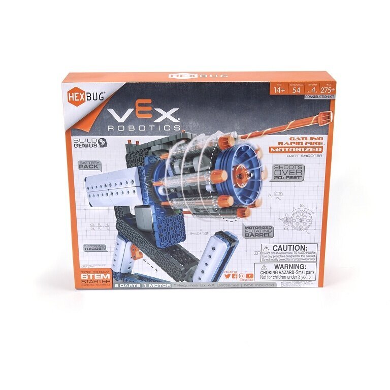 Rotacinis paleidimo robotas Hexbug Vex цена и информация | Lavinamieji žaislai | pigu.lt