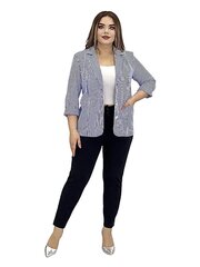 Полосатый жакет  цена и информация | Женские пиджаки | pigu.lt