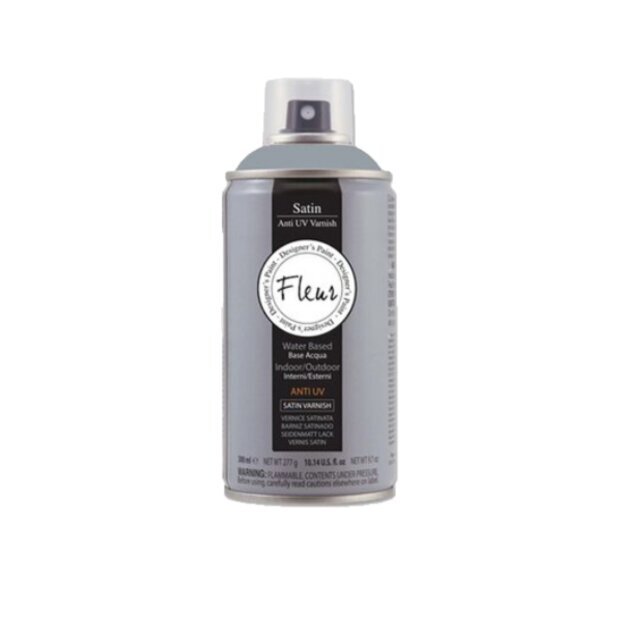 Aerozolinis lakas Fleur satin, 300 ml kaina ir informacija | Piešimo, tapybos, lipdymo reikmenys | pigu.lt