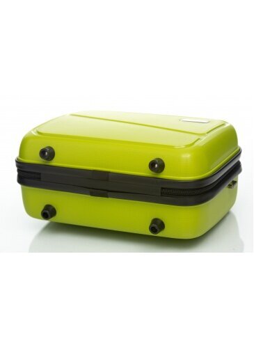 Kosmetikos lagaminas V&V Travel Peace, S, žalias kaina ir informacija | Lagaminai, kelioniniai krepšiai | pigu.lt