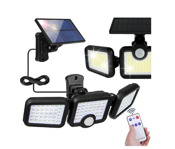 P60182 LED saulės lempa, 1 vnt. цена и информация | Žibintuvėliai, prožektoriai | pigu.lt