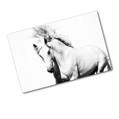 Tulup pjaustymo lentelė Baltas žirgas, 80x52 cm kaina ir informacija | Pjaustymo lentelės | pigu.lt