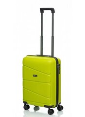 Средний чемодан V&V Travel, 65 см, салатовый цена и информация | Чемоданы, дорожные сумки  | pigu.lt