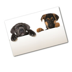 Tulup pjaustymo lentelė Trys šuniukai, 80x52 cm kaina ir informacija | Pjaustymo lentelės | pigu.lt