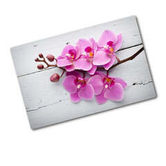 Tulup pjaustymo lentelė Orchidėja ant medžio, 80x52 cm цена и информация | Разделочная доска | pigu.lt