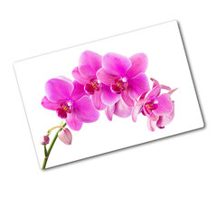 Tulup pjaustymo lentelė Rožinė orchidėja, 80x52 cm kaina ir informacija | Pjaustymo lentelės | pigu.lt