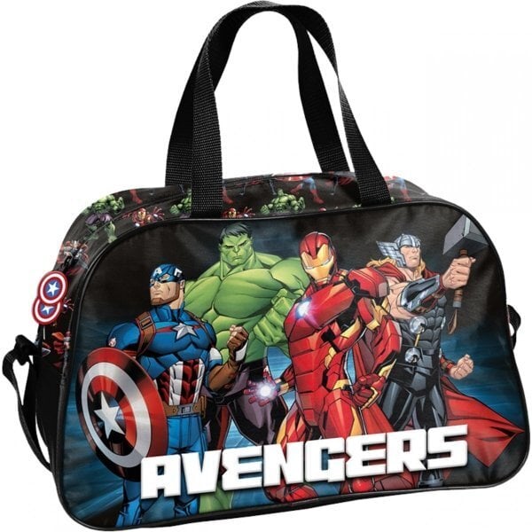 Mokyklinė kuprinė su priedais Iron Man Thor Avengers цена и информация | Kuprinės mokyklai, sportiniai maišeliai | pigu.lt