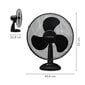 Stalinis ventiliatorius Trotec TVE 18, 50W kaina ir informacija | Ventiliatoriai | pigu.lt