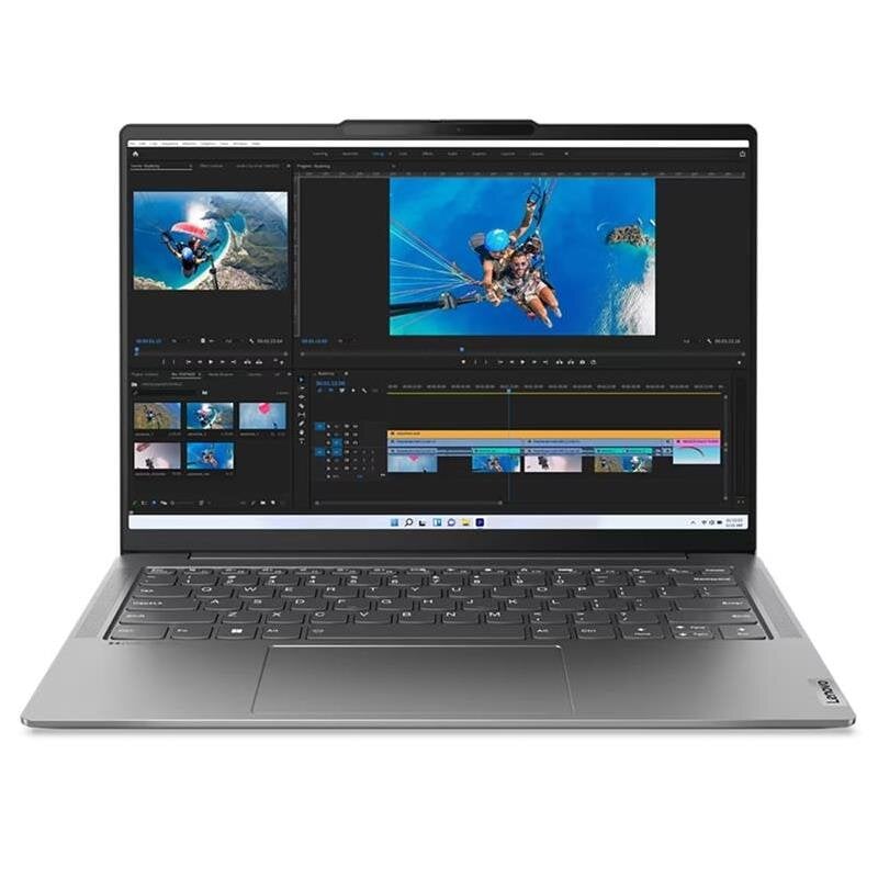 Lenovo Yoga Slim 6 14IAP8, 14'', WUXGA, OLED, i5, 16 GB, 512 GB, SWE, storm gray - Notebook kaina ir informacija | Nešiojami kompiuteriai | pigu.lt
