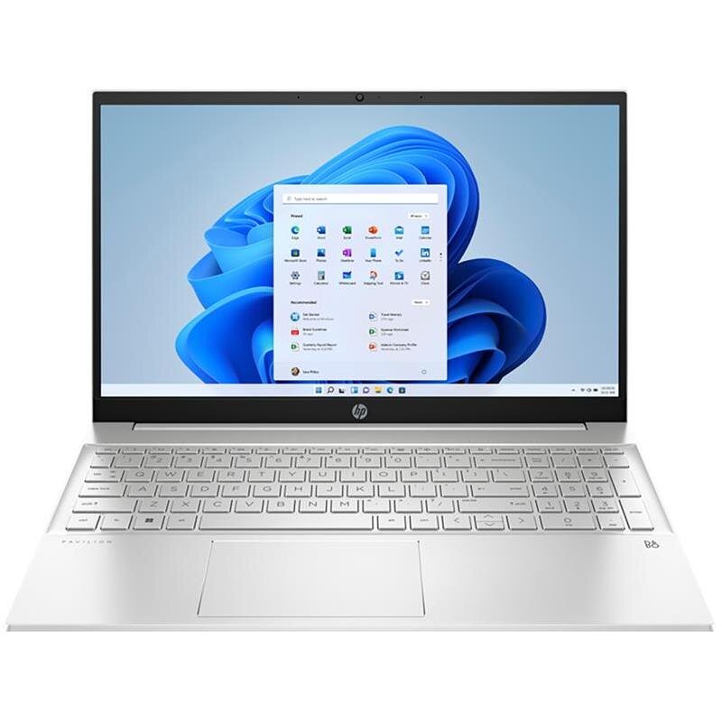 HP Pavilion Laptop 15-eh3000, 15.6'', FHD, Ryzen 5, 16 GB, 512 GB, SWE, silver - Notebook kaina ir informacija | Nešiojami kompiuteriai | pigu.lt