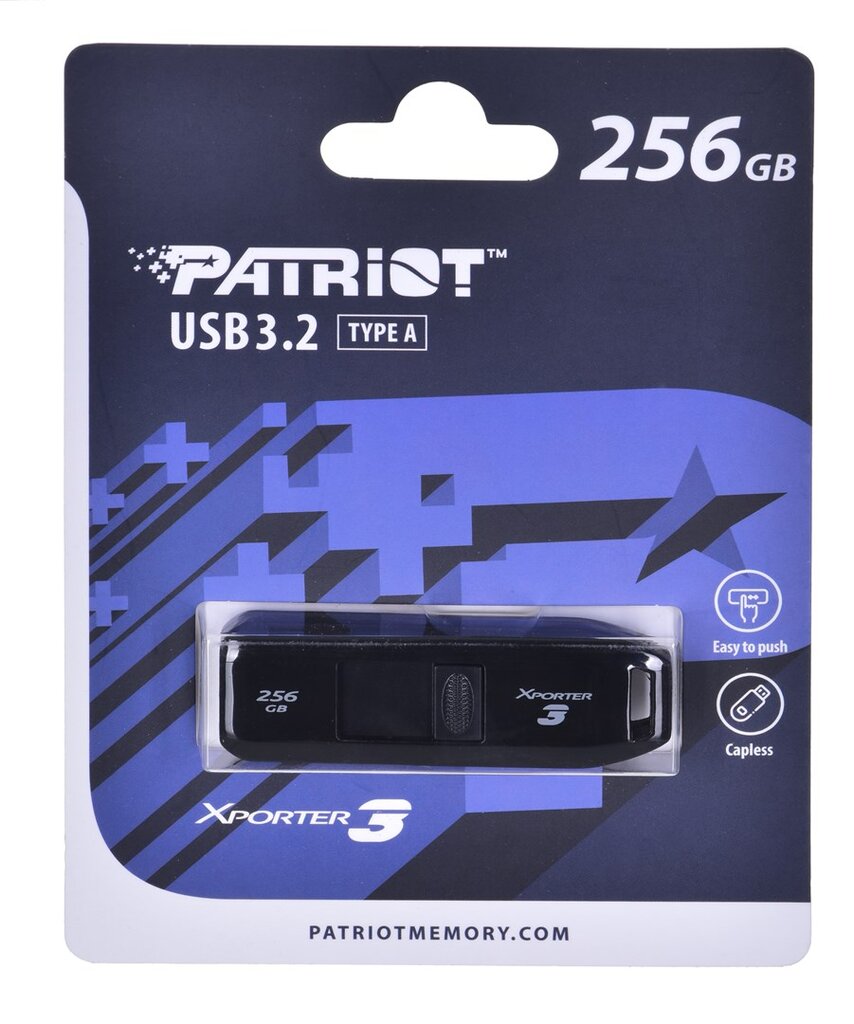 Patriot Memory PSF256GX3B3U цена и информация | USB laikmenos | pigu.lt