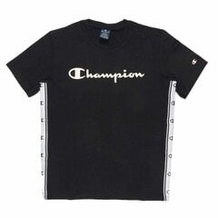 Champion marškinėliai vyrams S64102044, juodi цена и информация | Мужские футболки | pigu.lt
