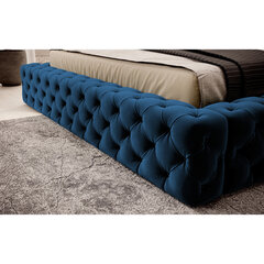 Кровать  Princce, 160x200 см, синий цвет цена и информация | Кровати | pigu.lt