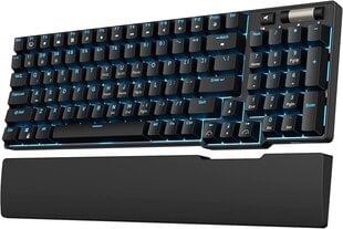 Royal Kludge RK96 черный беспроводная механическая клавиатура | 90%, Hot-swap, RGB, Brown Switches, US цена и информация | Клавиатуры | pigu.lt