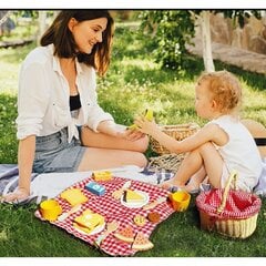 Medinis pikniko rinkinys Tooky Toy цена и информация | Развивающие игрушки | pigu.lt