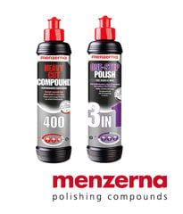 Pastų rinkinys Menzerna 400, 250ml, 2 vnt. kaina ir informacija | Autochemija | pigu.lt