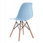 Kėdė DSW Viking, 44 x 46 x 81, mėlyna kaina ir informacija | Virtuvės ir valgomojo kėdės | pigu.lt