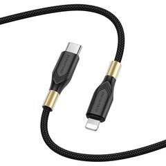 Borofone Cable BX92 Advantage - Type C to Lightning - PD 20W 1 metre black цена и информация | Кабели для телефонов | pigu.lt