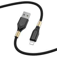 Borofone Cable BX92 Advantage - USB to Type C - 3A 1 metre black цена и информация | Кабели для телефонов | pigu.lt