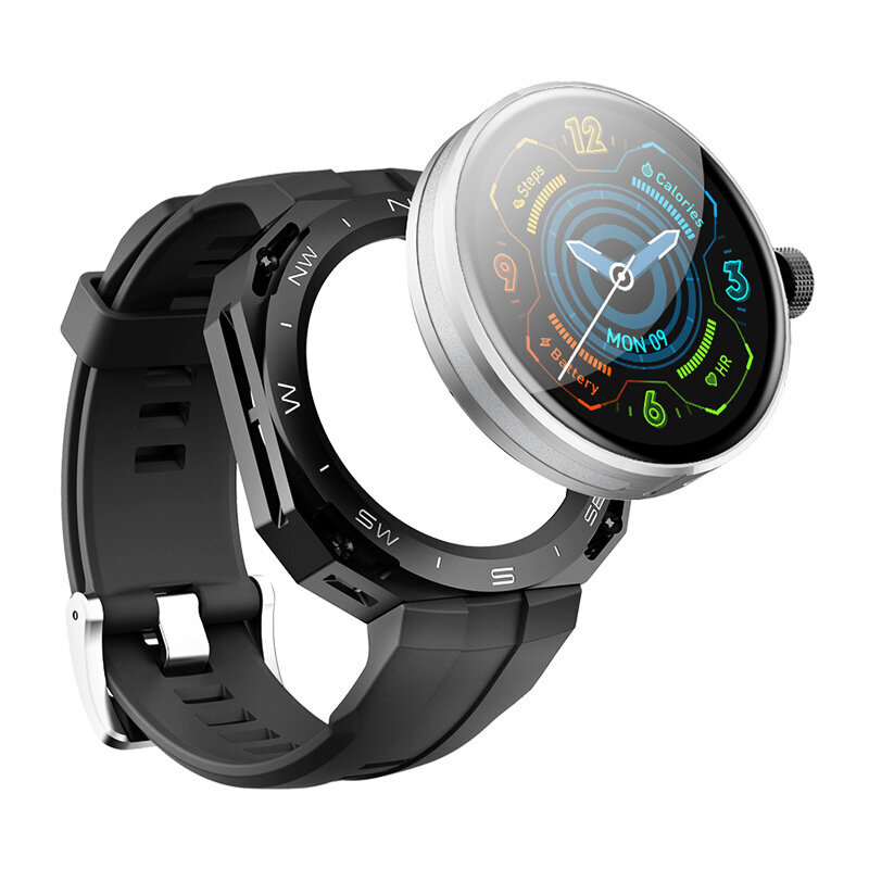 Borofone BD4 Smart Black kaina ir informacija | Išmanieji laikrodžiai (smartwatch) | pigu.lt