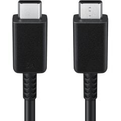 Универсальный кабель USB-C Samsung EP-DN975BBEGWWW | 1,0 м | 5A | 45 Вт| черный (OEM) цена и информация | Кабели для телефонов | pigu.lt