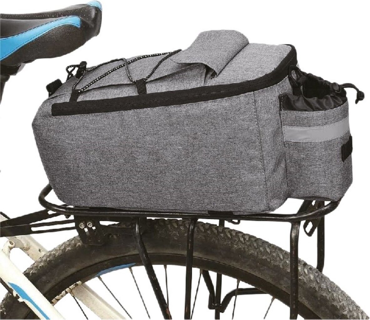 Šaltkrepšis dviračiui Lastpak, pilkas kaina ir informacija | Dviračių bagažinės | pigu.lt