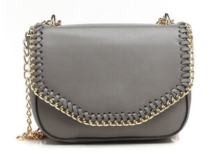 Женская сумка Lilly B, серый цена и информация | Женская сумка Bugatti | pigu.lt