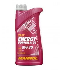 Mannol 7917 Energy Formula C4 5W-30 variklinė alyva, 1L kaina ir informacija | Variklinės alyvos | pigu.lt