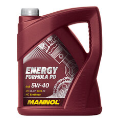 Масло моторное Mannol 7913 Energy Formula PD 5W-40, 5 л цена и информация | Mannol Автотовары | pigu.lt