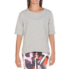 Džemperis moterims Arena GYM S/S Fleece, pilkas kaina ir informacija | Marškinėliai moterims | pigu.lt