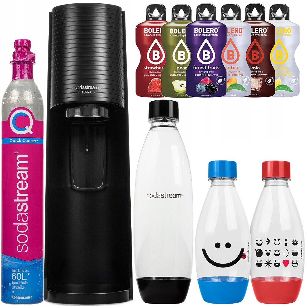 SodaStream Terra kaina ir informacija | Gazuoto vandens aparatai ir priedai | pigu.lt