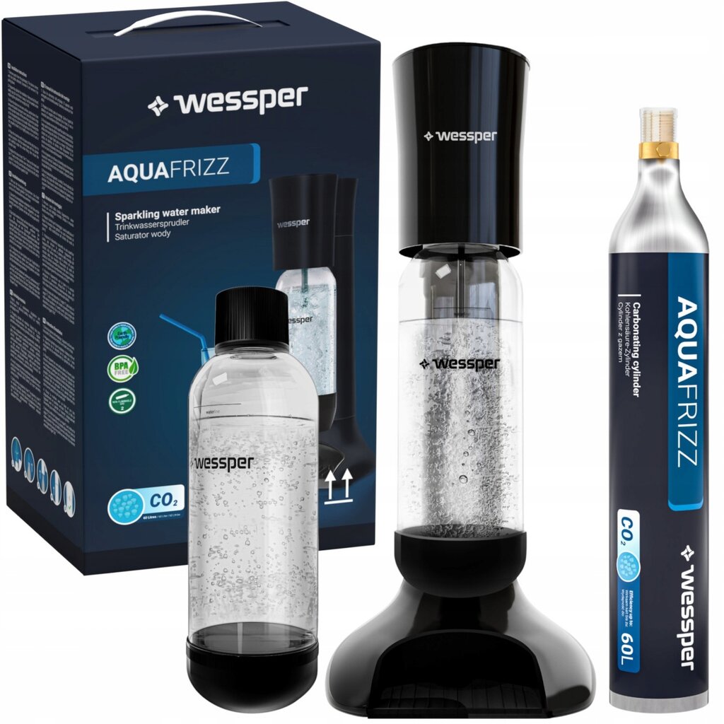 Wesper Aquafrizz kaina ir informacija | Gazuoto vandens aparatai ir priedai | pigu.lt