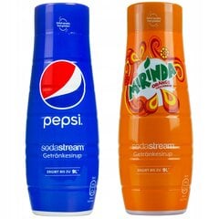 SodaStream Pepsi Mirrinda kaina ir informacija | Gazuoto vandens aparatai ir priedai | pigu.lt