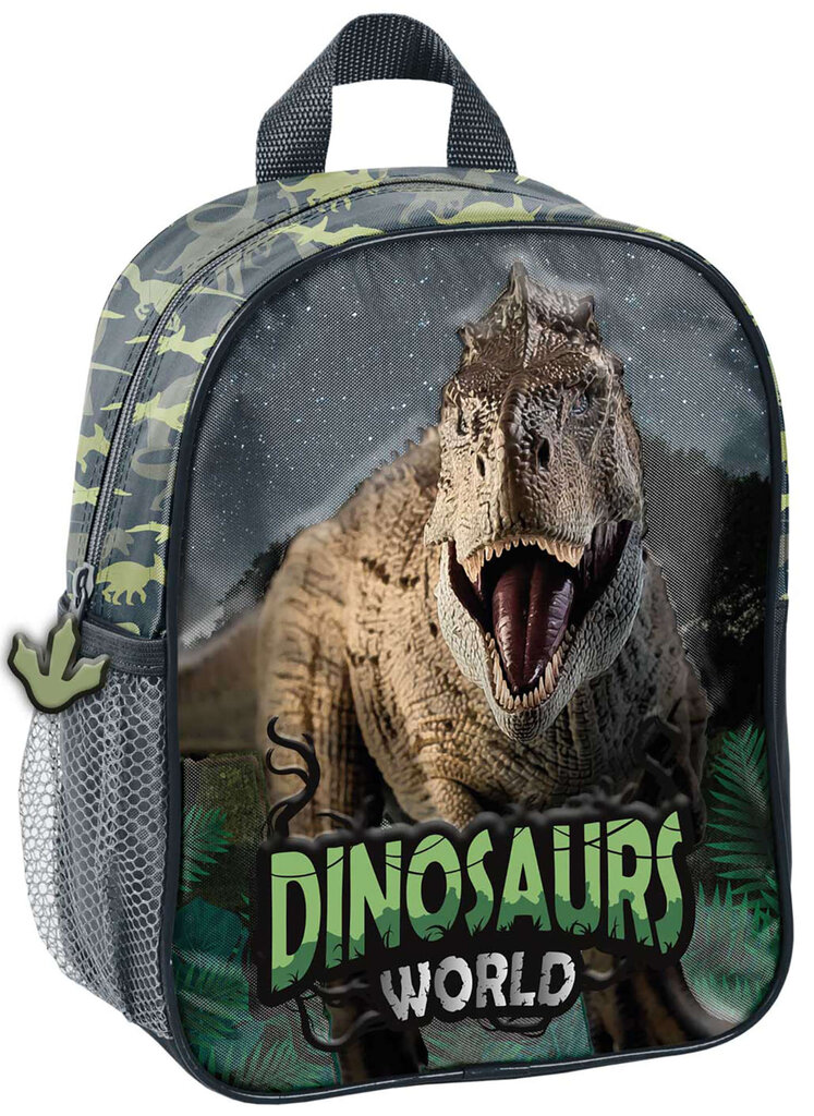 Vaikų darželio kuprinė Paso vieno skyriaus dinozaurai kaina ir informacija | Kuprinės mokyklai, sportiniai maišeliai | pigu.lt